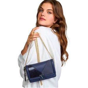 💙NWT VS Victoria mini shoulder bag purse RARE - Midnight Colorblock💙
